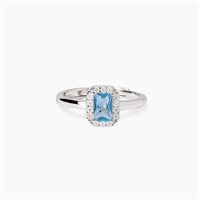 Anello Mabina Donna in Argento Acquamarina sintetica 523452 - 523452